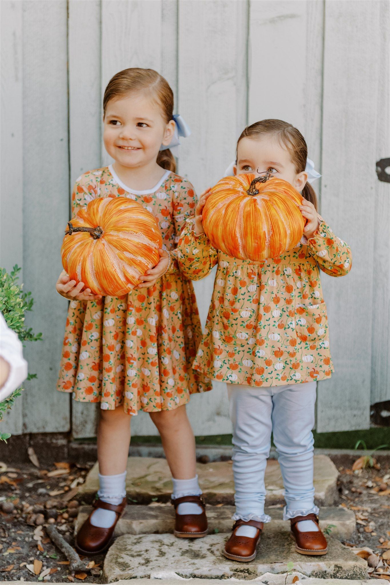 Proper Peony - Autumn Vine Twirl Dress