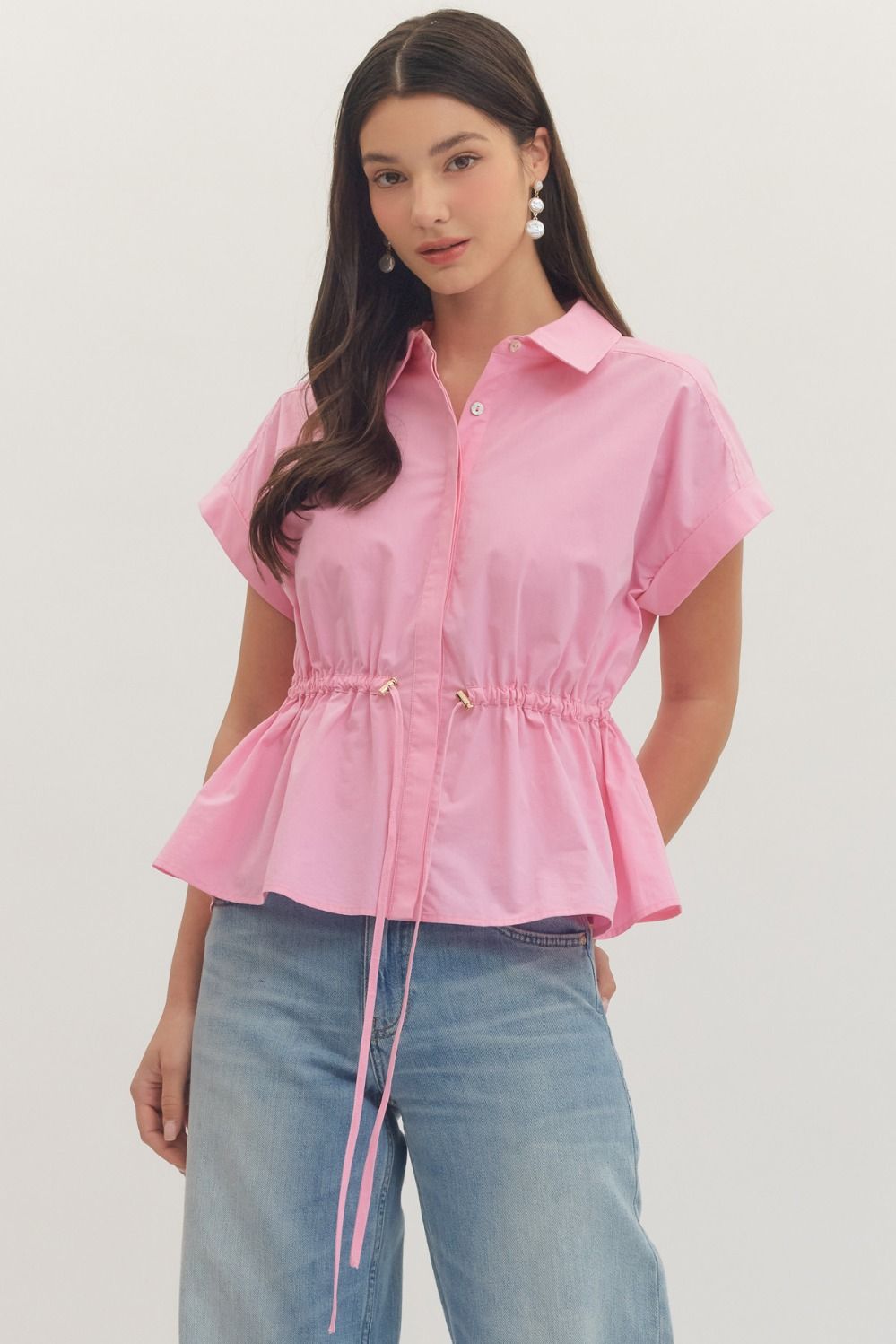 Kylie Pink Top