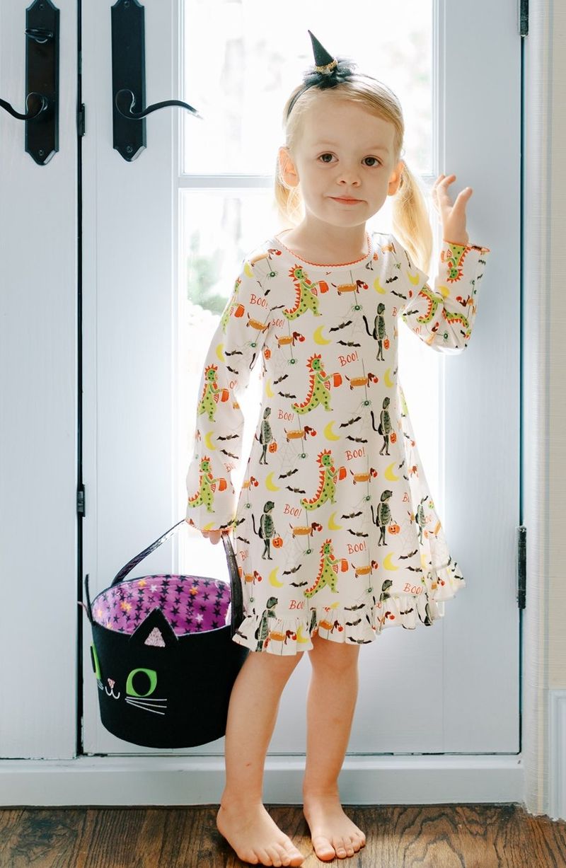 Proper Peony - Spooky Play Dress