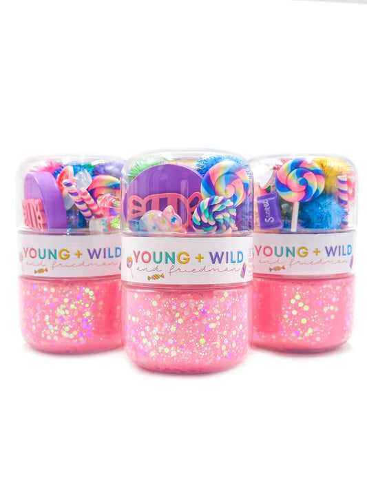 YWF | Grab & Go Dough Jar - Candy