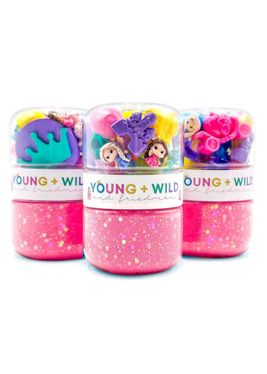 YWF | Grab & Go Dough Jar - Princess