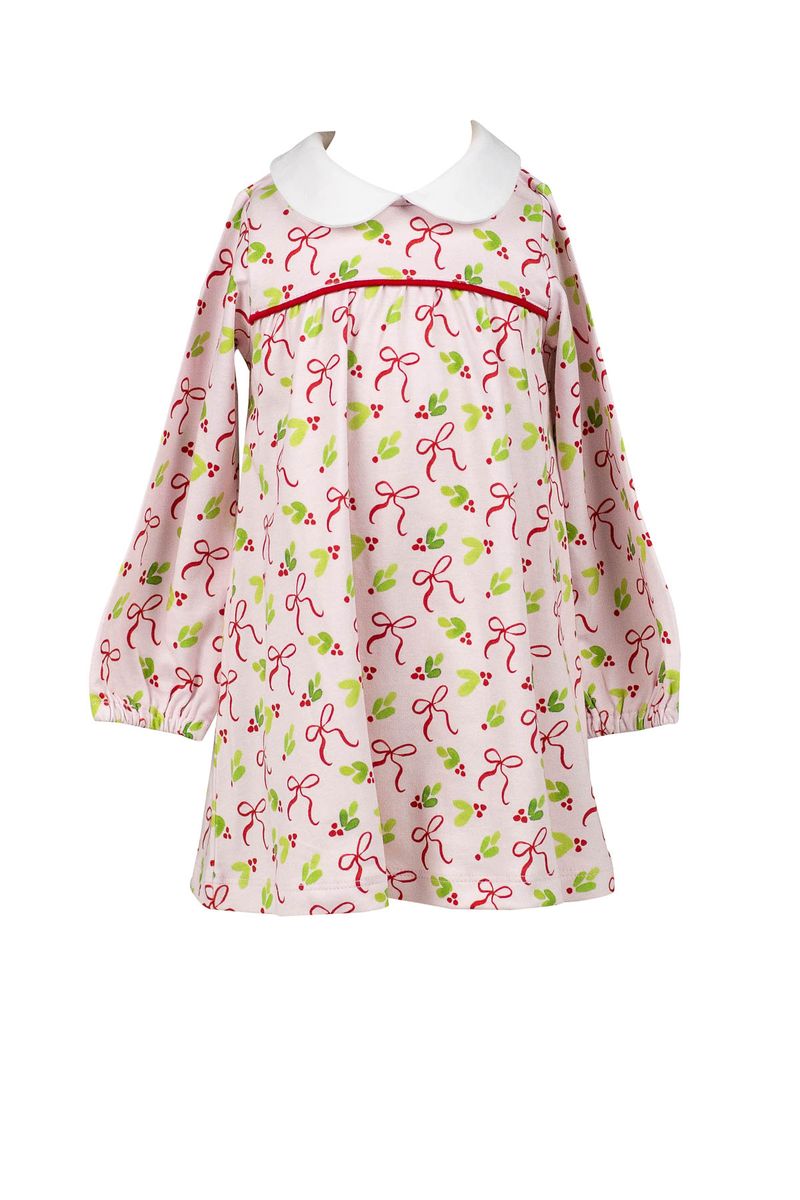 Proper Peony - Holly Bows Dress