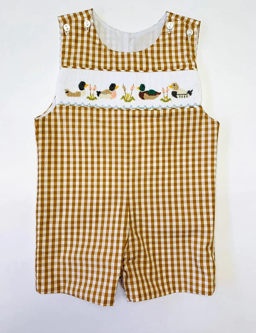 Lulu Bebe - Pete Duck Smocked Shortall