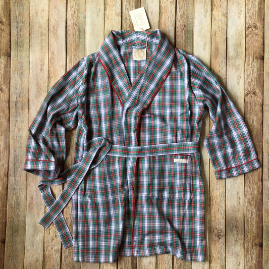 TBBC - Blaylock Bath Robe Prestonwood Plaid/Richmond Red