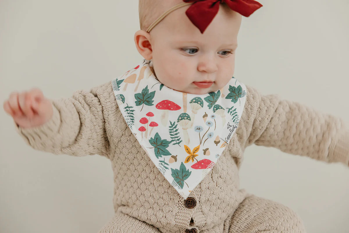 Copper Pearl - Ivy Bandana Bib Set