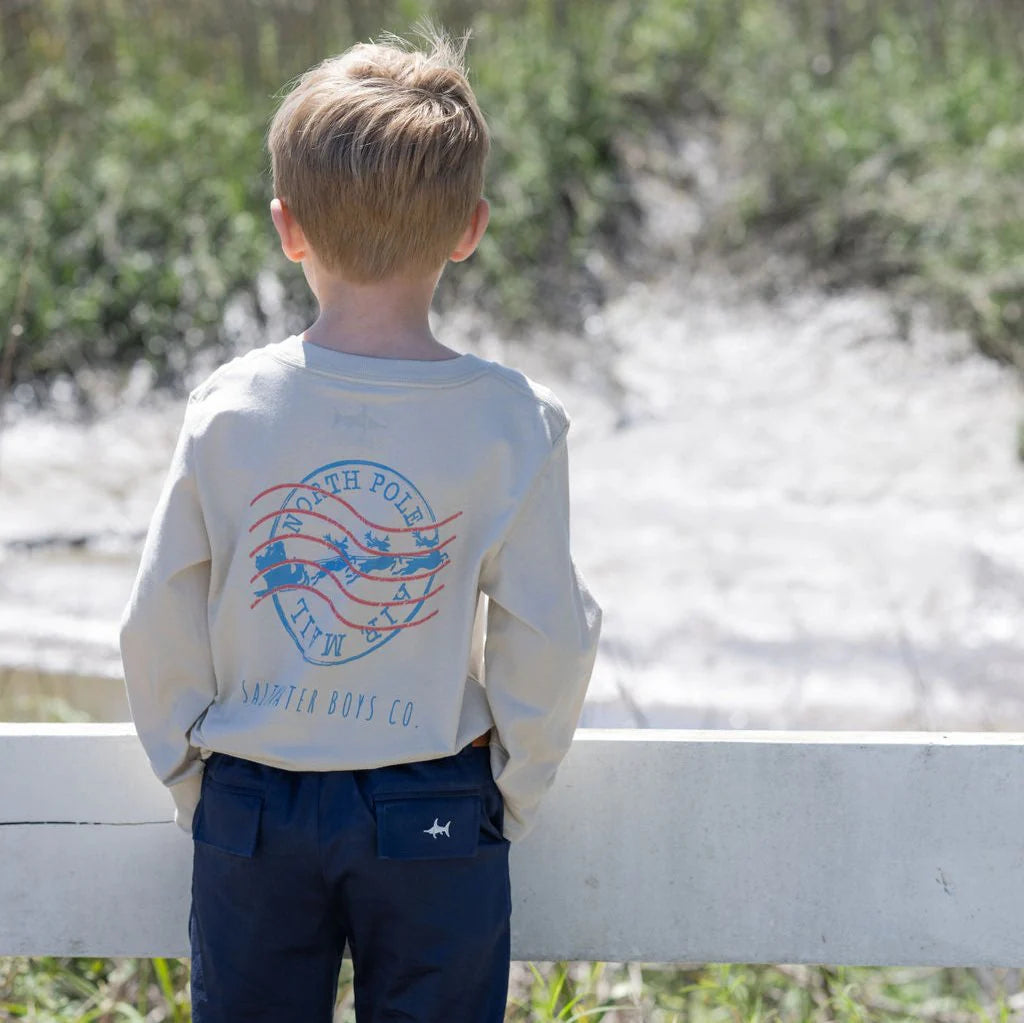 Saltwater Boys - Christmas Stamp Graphic Tee