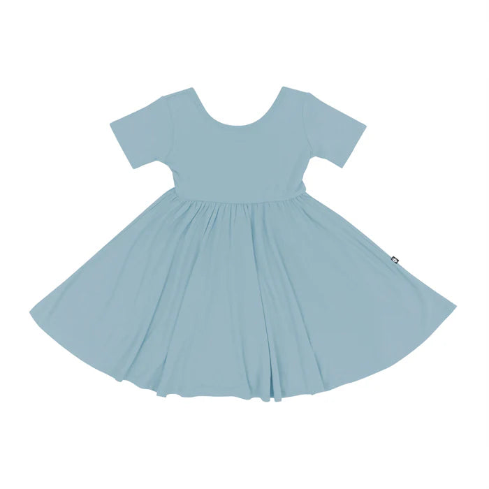 Kyte Baby - Twirl Dress Dusty Blue