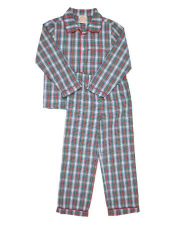 TBBC - Locks Little Man Set - Prestonwood Plaid/Richmond Red