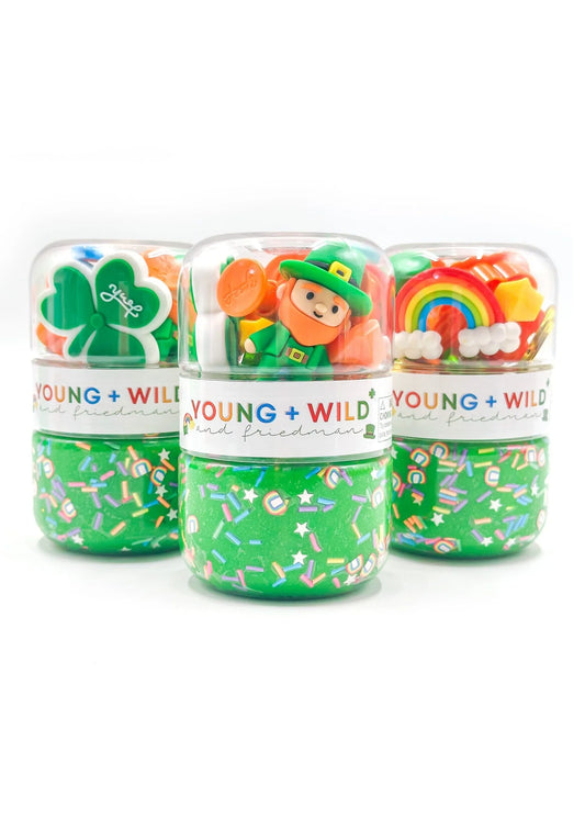 YWF | Grab & Go Dough Jar - Leprechaun