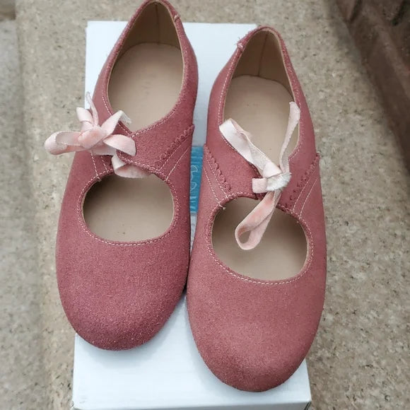 Elephantito - Pink Suede Flats