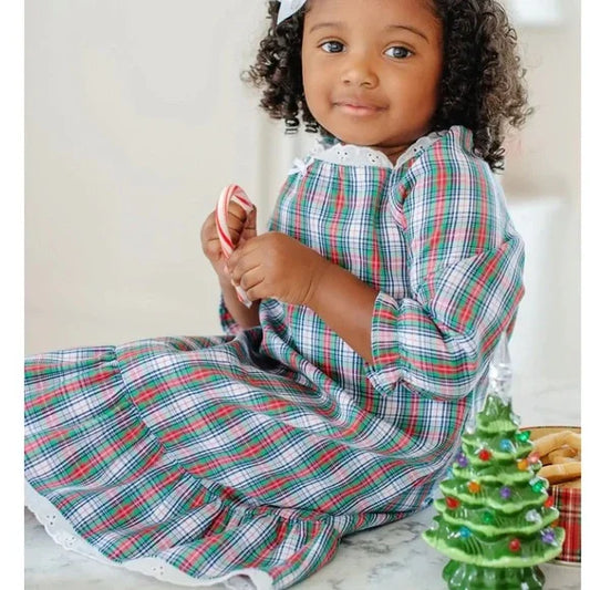 TBBC - Nottingham Nightgown - Prestonwood Plaid