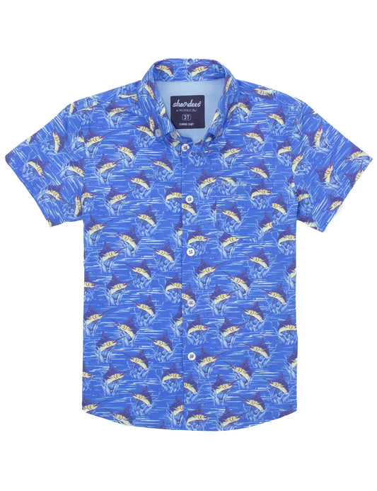 Properly Tied - Shordees Summer Shirt Marlin