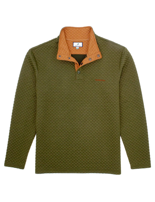 Properly Tied - Club Pullover Olive