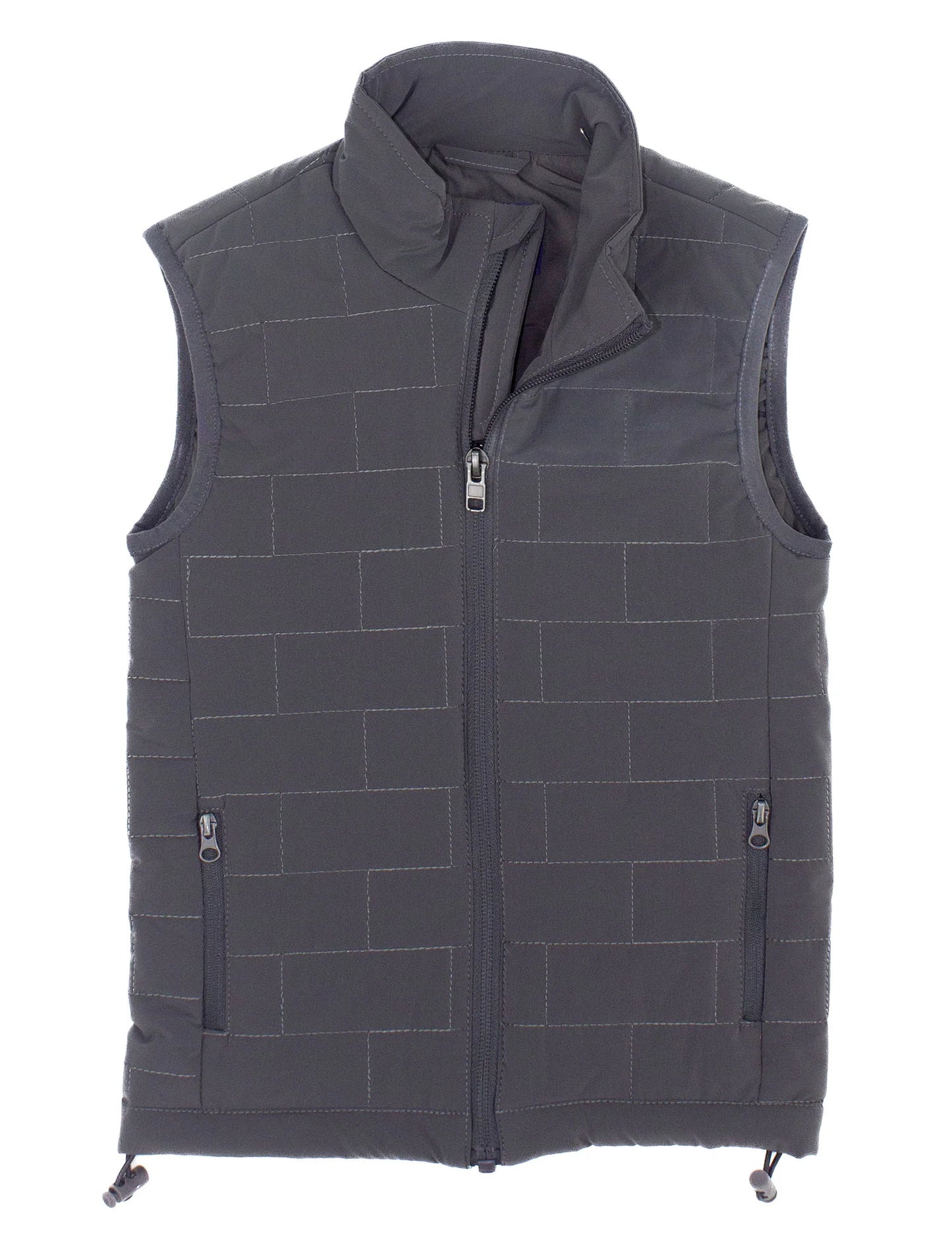 Properly Tied - Tundra Puffer Vest Dark Grey