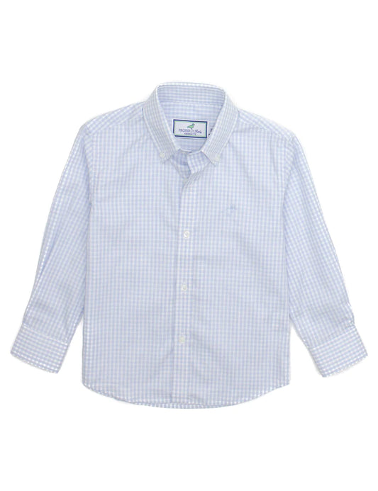 Properly Tied - Park Ave Dress Shirt Cloud Check