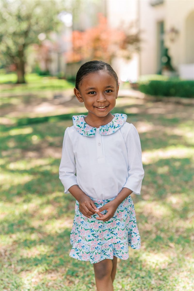 Proper Peony - Flanders Poppy Skirt Set