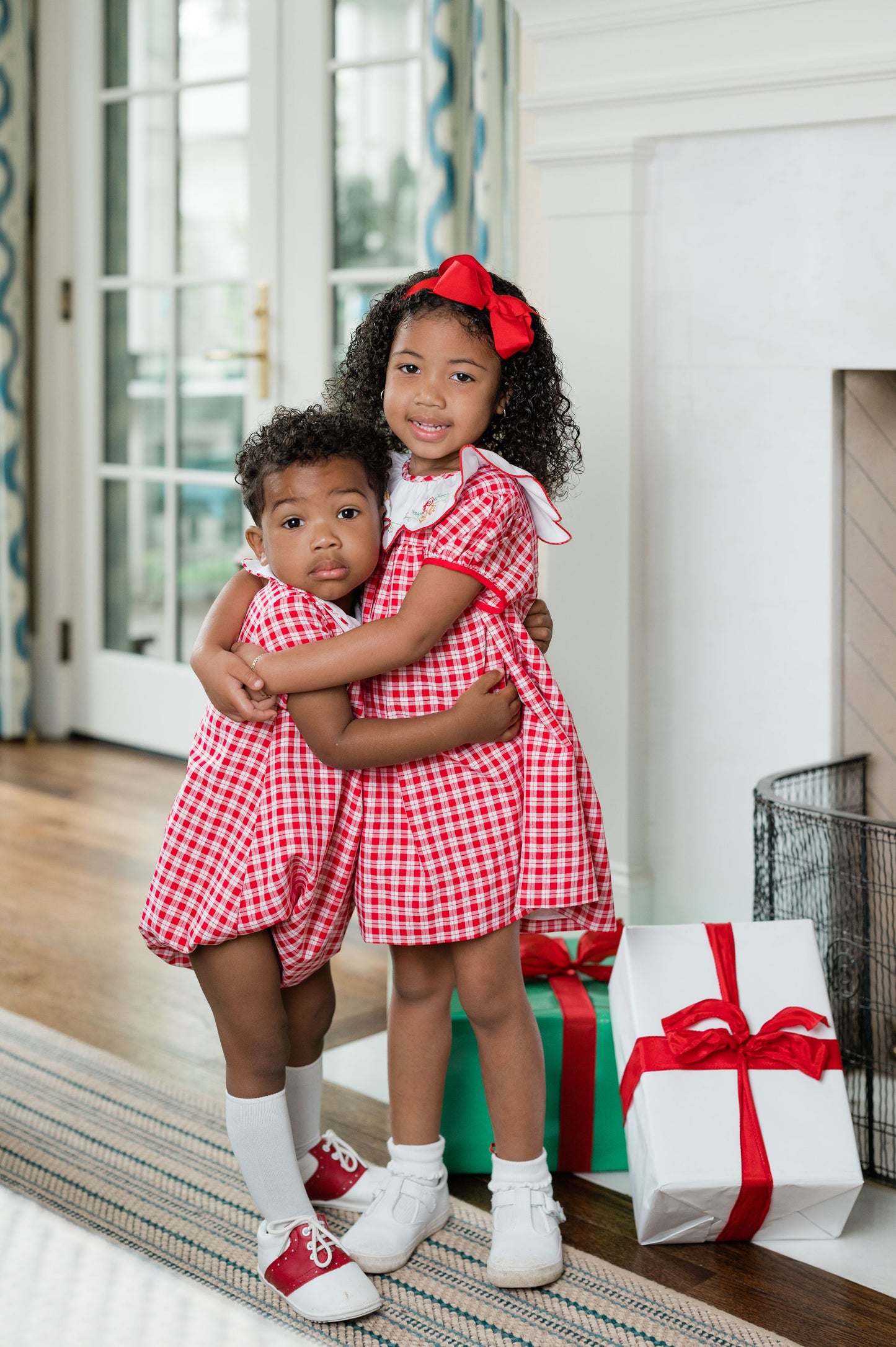 Proper Peony - Golden Bells Christmas Dress