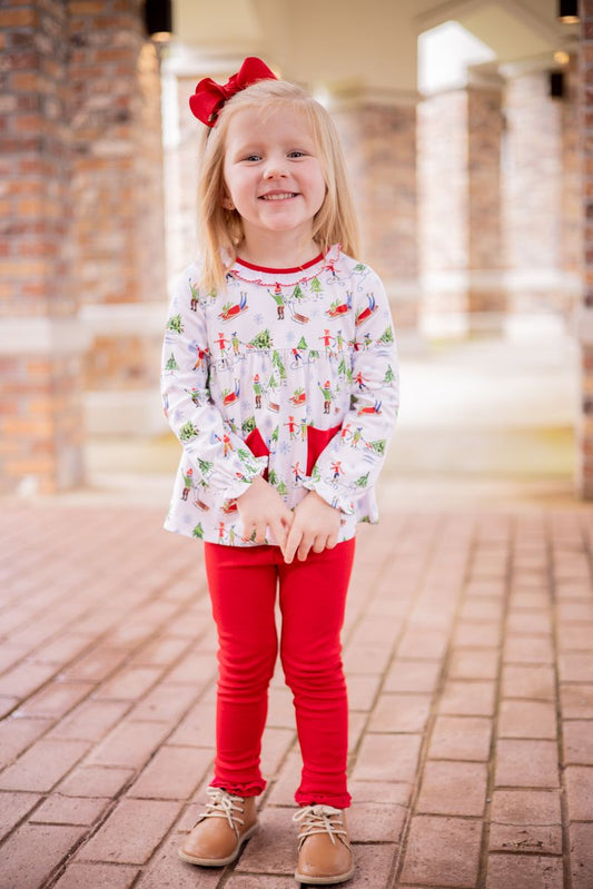 Proper Peony - Wonderland Tunic Set/Leggings