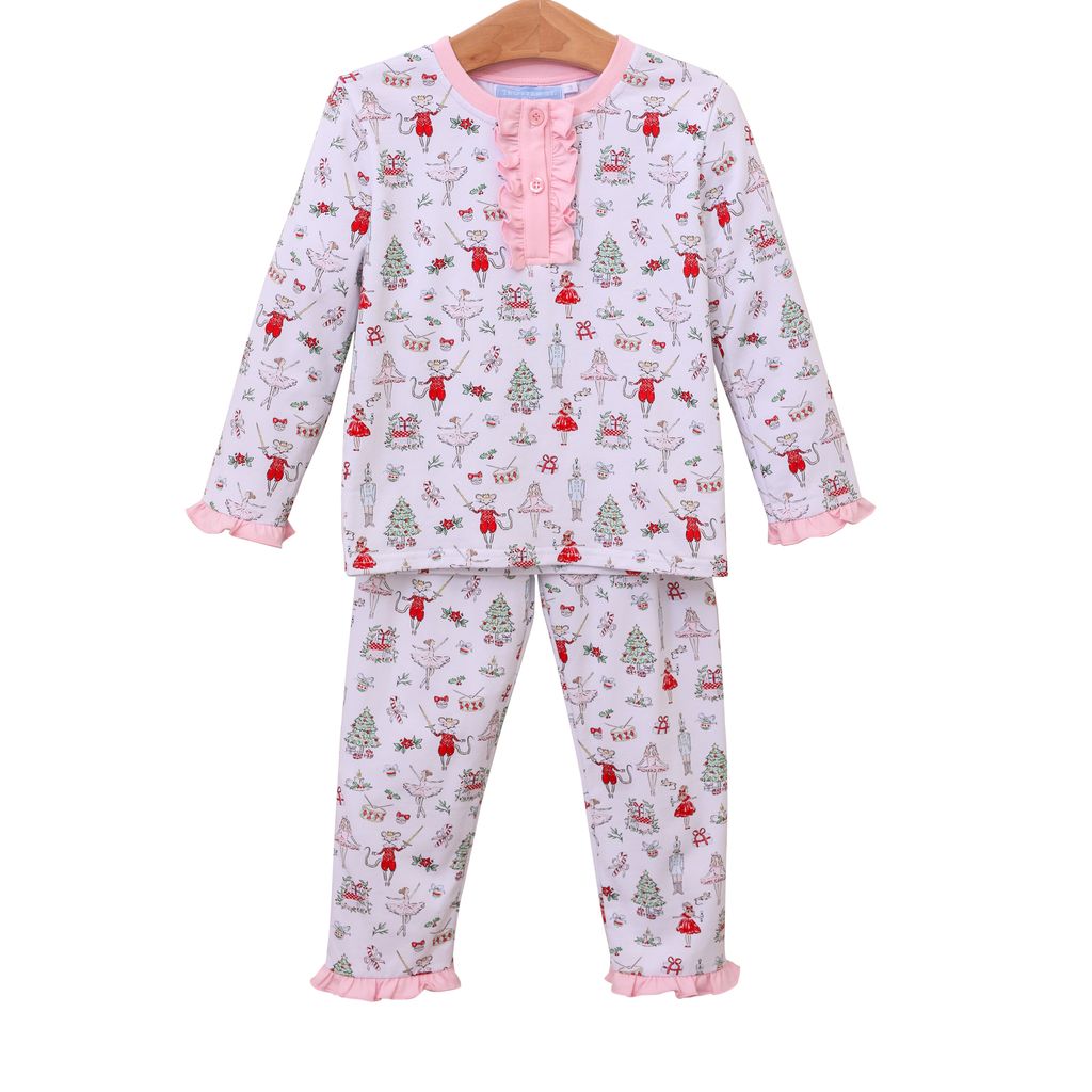 Trotter Street - Nutcracker Ballet Ruffle Pants Set