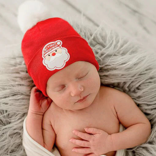 ILYBean - Red Santa Newborn Hat