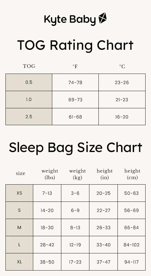 Kyte Baby - Sleep Bag Fog 1.0