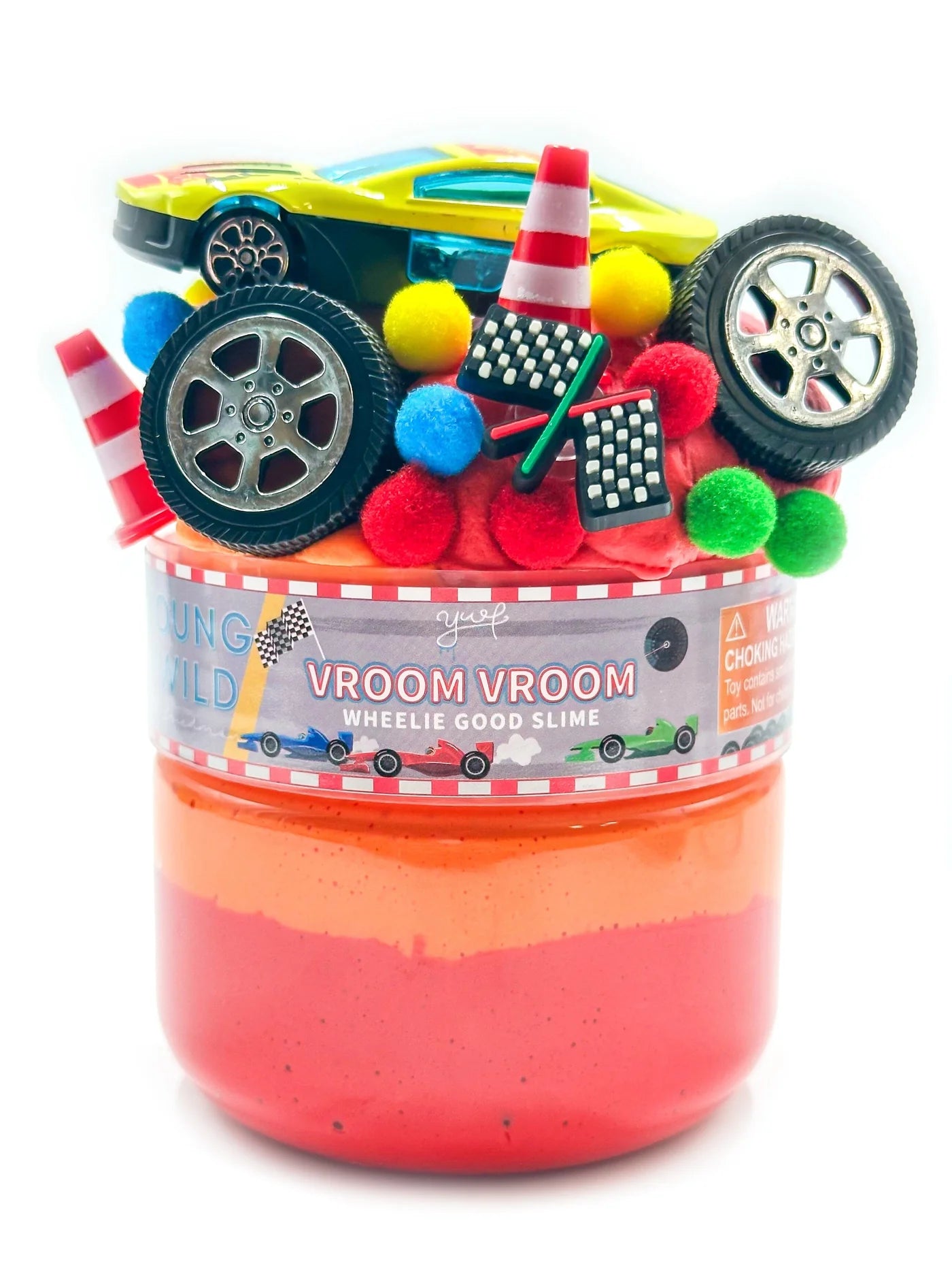 YWF | Grab & Go Slime Jar - Vroom Vroom
