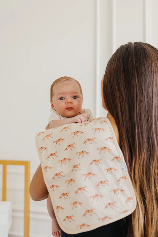 Copper Pearl - Swift Burp Cloth Set