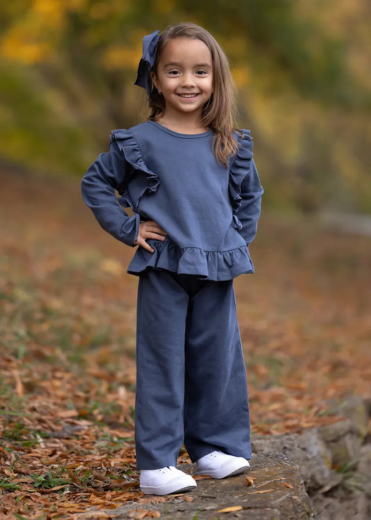 Mabel & Honey - Robyn Navy 2pc Set