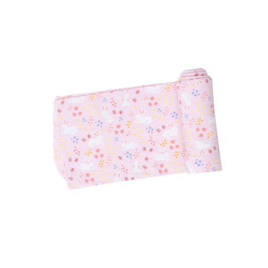 Angel Dear - Bunny Meadow Swaddle Blanket