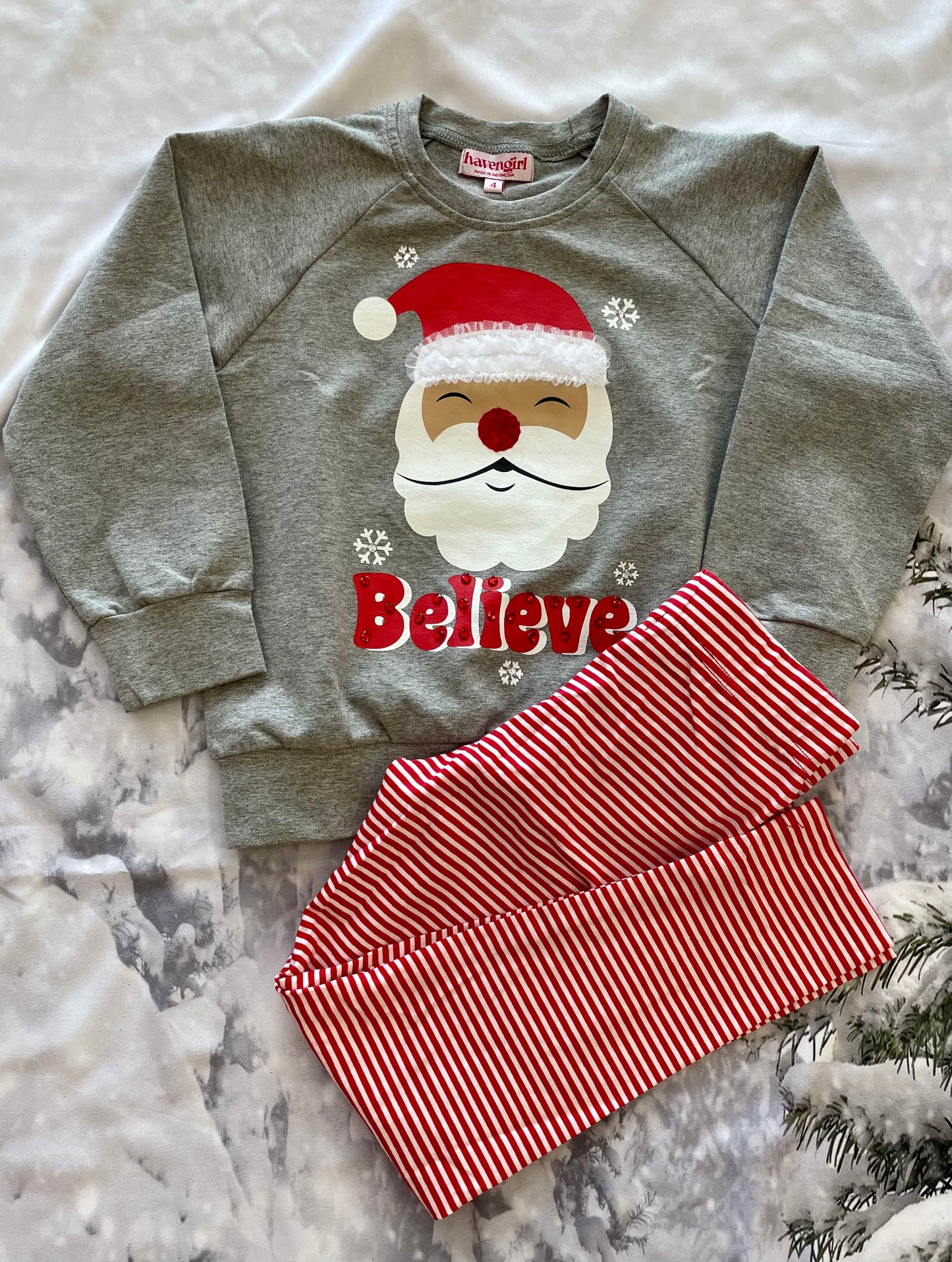 Haven Girl - Believe in Santa Sweatshirt