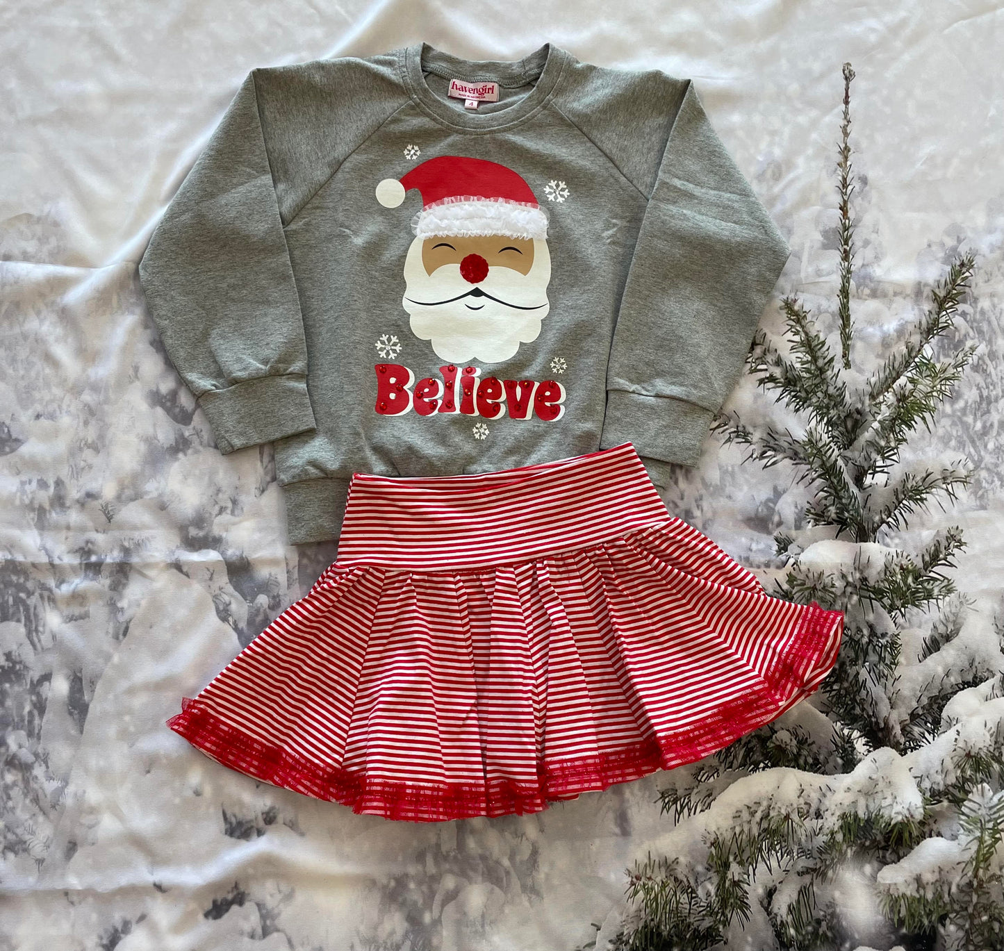 Haven Girl - Believe in Santa Sweatshirt