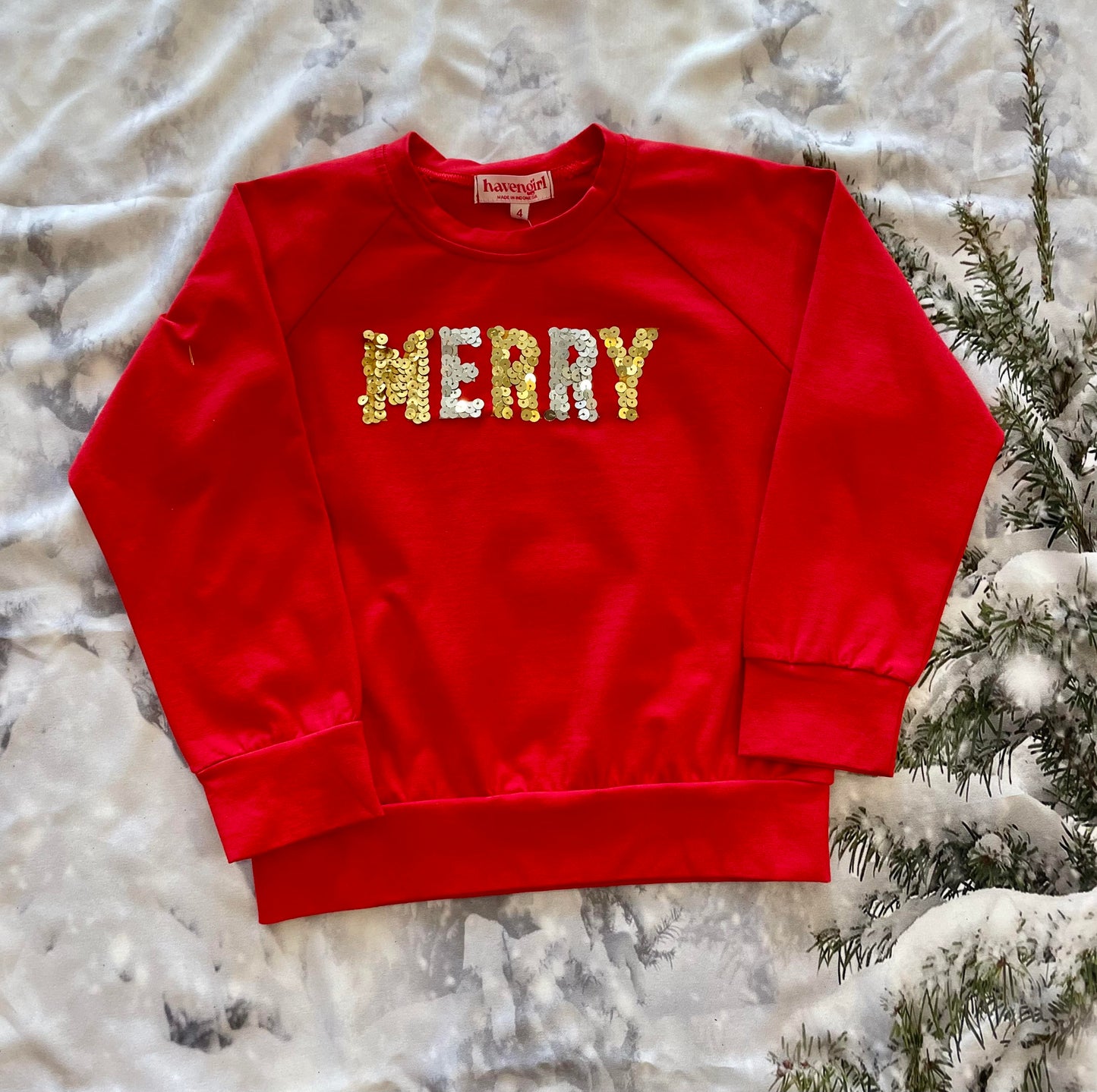 Haven Girl - Merry Sweatshirt