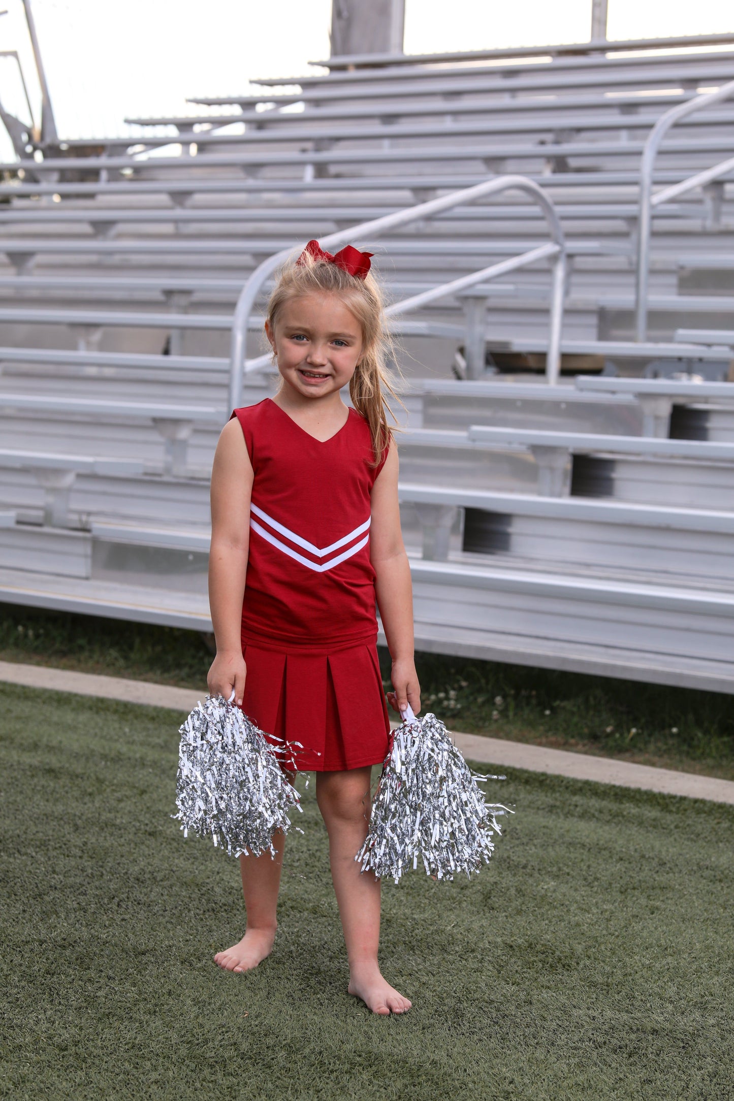 Trotter Street - Cheer Uniform Crimson