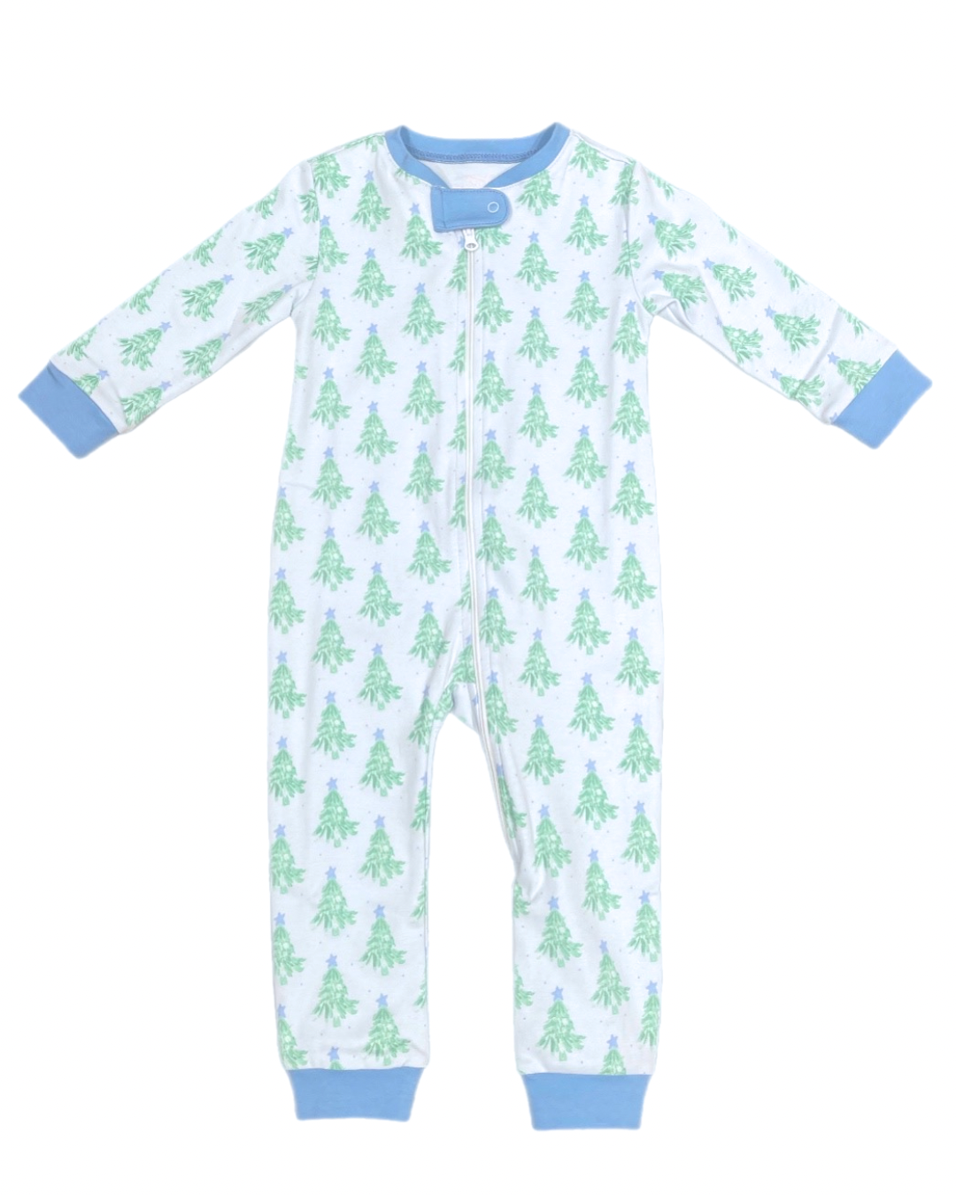 James & Lottie - Christmas Tree Boys One Piece Jammies