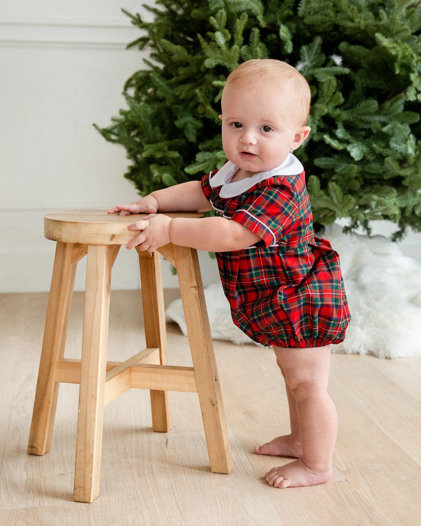 Ann + Reeves - Henry Bubble Holiday Plaid