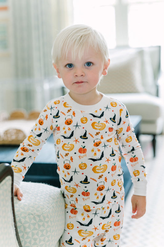 Proper Peony - Boo 2pc Pajama Set