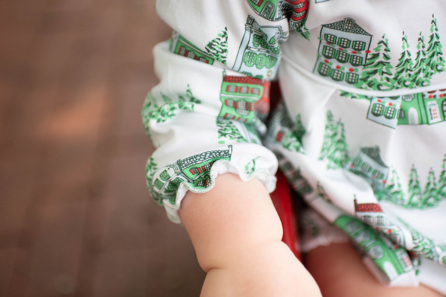 Heyward House - Christmas Houses Girls Pleated Bubble