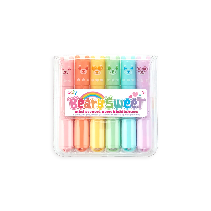 OOLY - Beary Sweet Mini Scented Highlighters