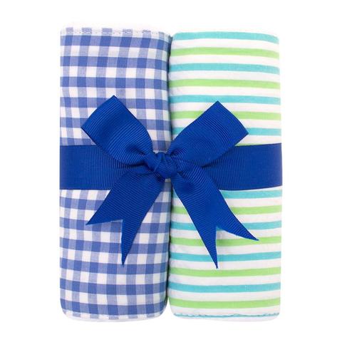 3 Marthas - Two Fabric Burp Cloth Sets