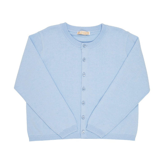 TBBC - Cambridge Cardigan with Pearlized Buttons Beale Street Blue