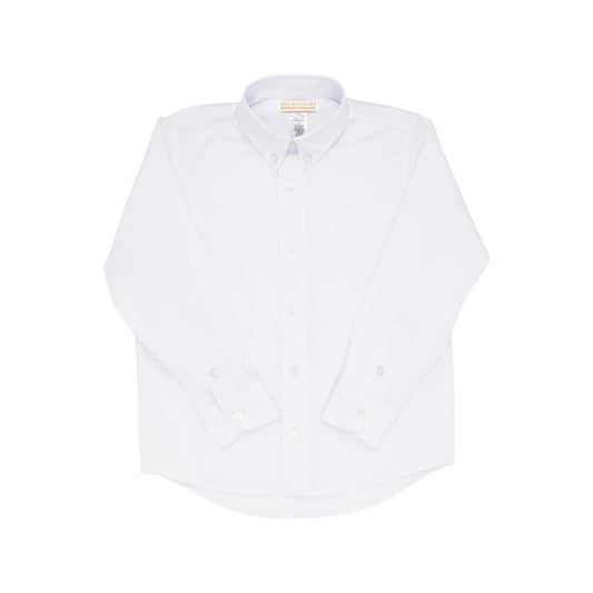 TBBC - Deans List Dress Shirt Worth Ave. White