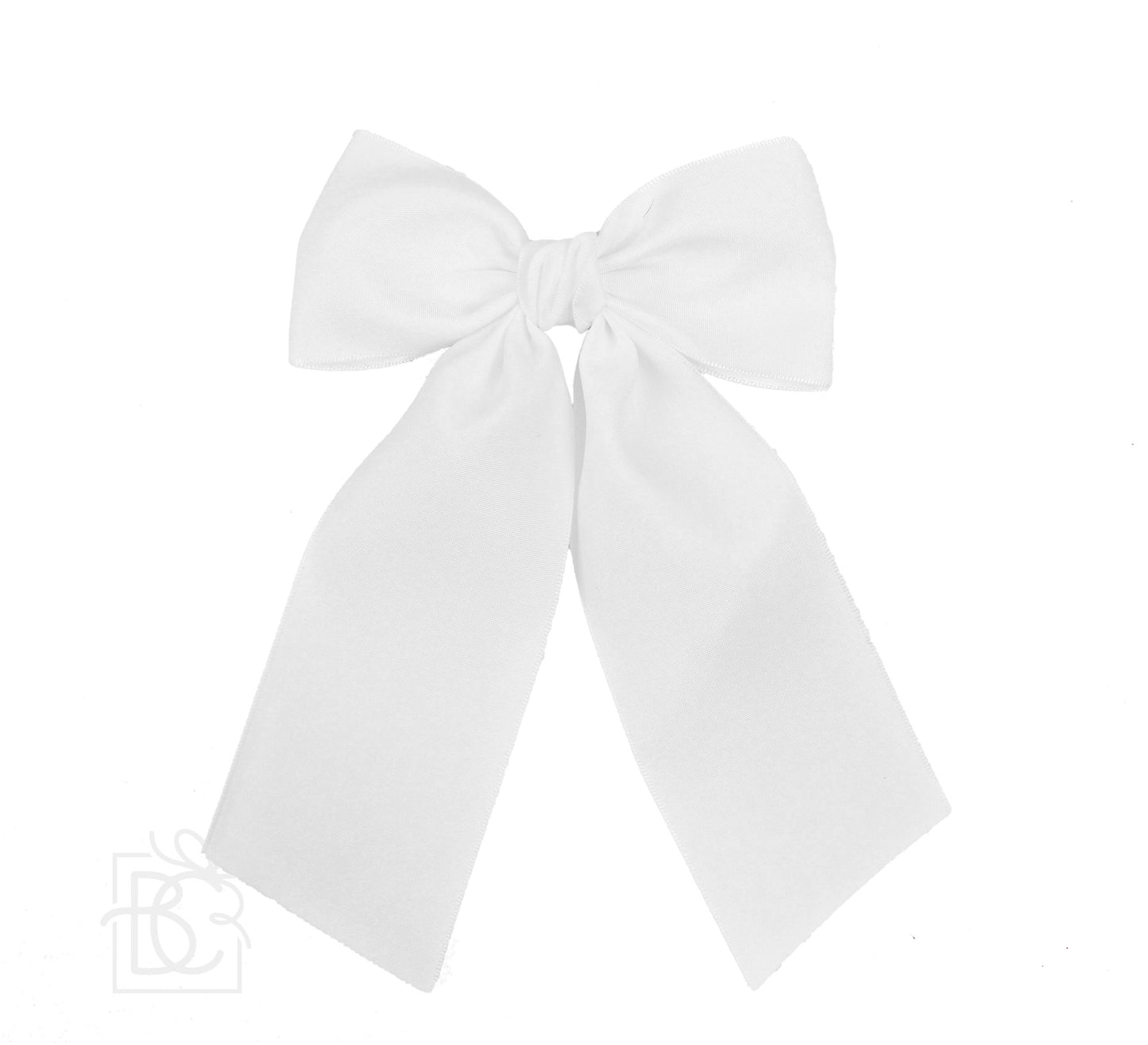 Beyond Creations - Opaque Satin Bow 4.5" Knot & Tails