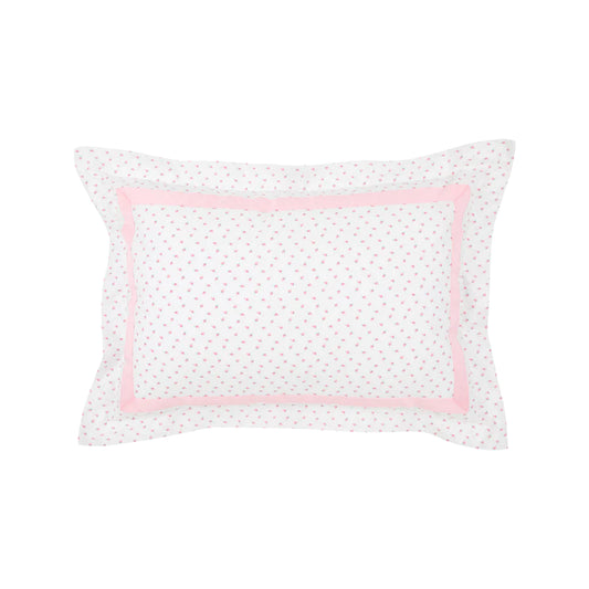 TBBC - Feather The Nest Nursery Sham Port Royal Rosebud/Palm Beach Pink