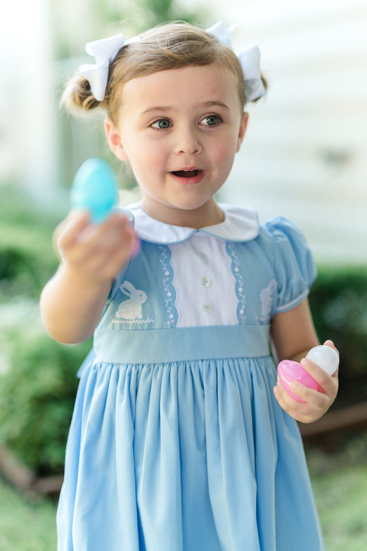 Proper Peony - Blanche Bunny Dress