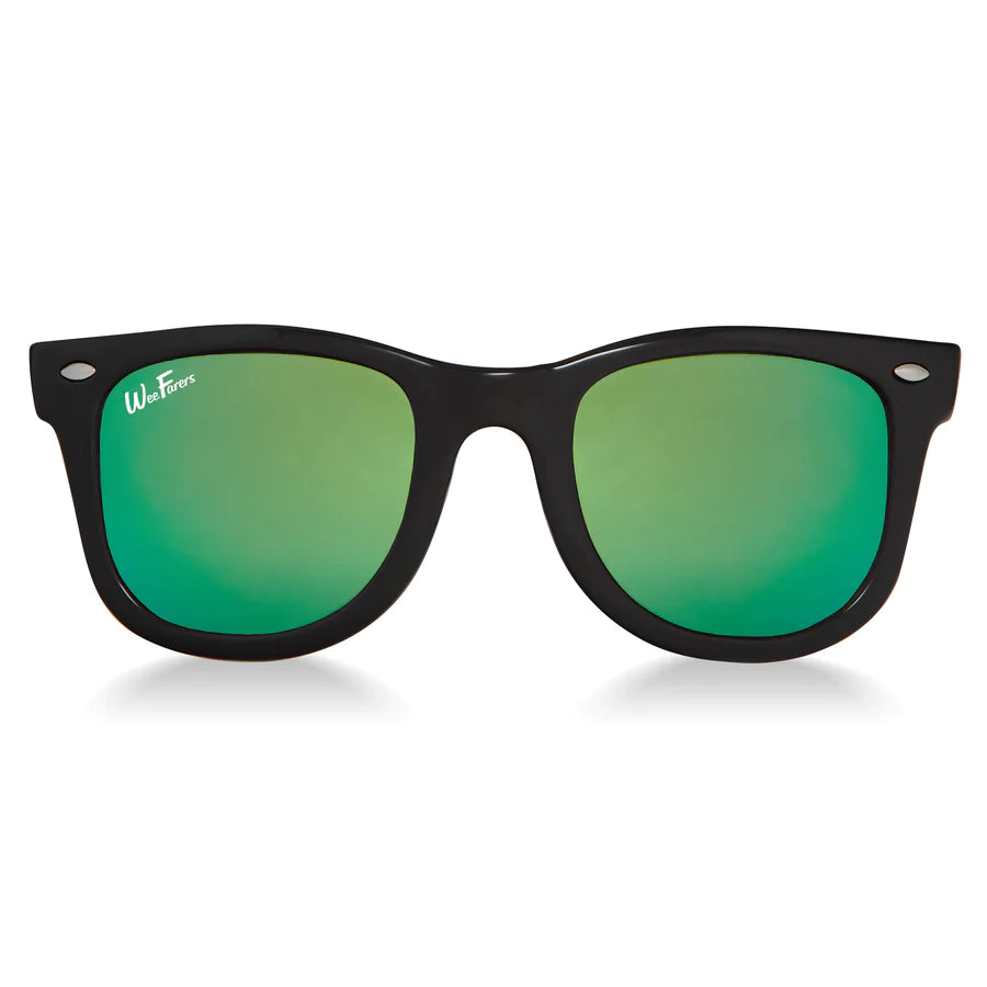 WeeFarers - Black/Sea Green Polarized Sunglasses