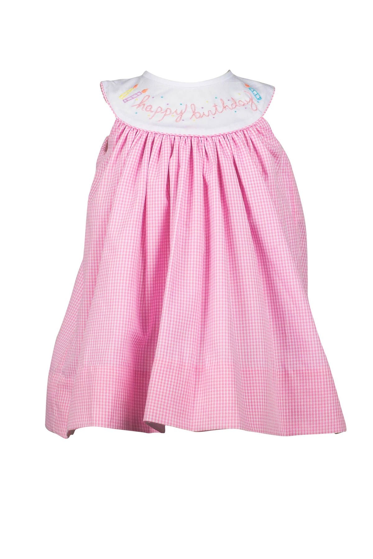 Proper Peony - Birthday Dress Pink Gingham