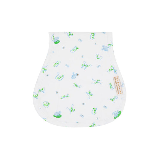 TBBC - Oopsie Daisy Burp Cloth Lake Forest Letters