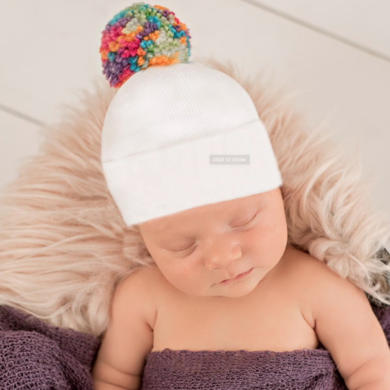 ILYBean - Neutral Newborn Hospital Hats