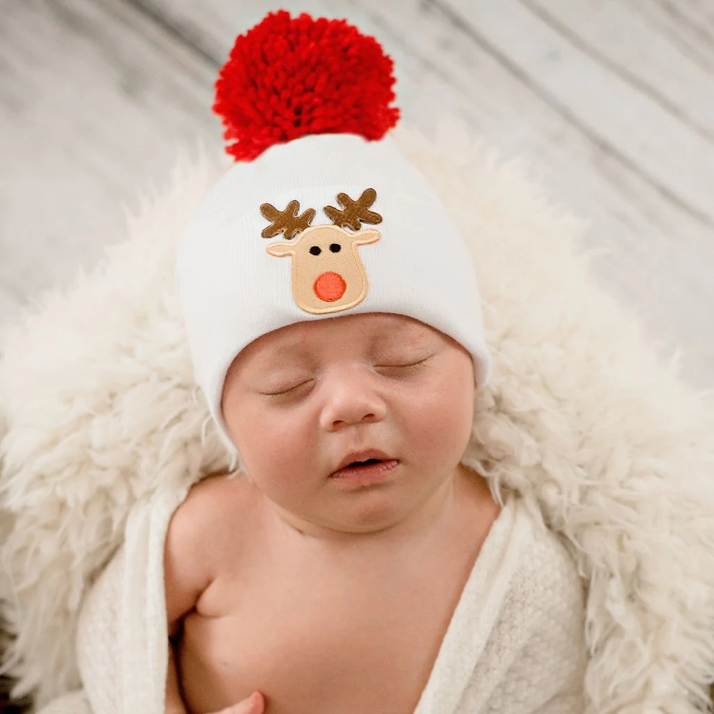 ILYBean - Red Nosed Reindeer Hat
