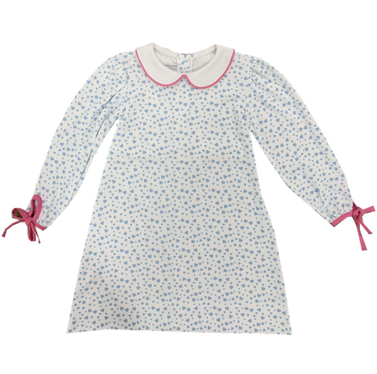 Lullaby Set - Legacy Dress Knit Blue Heart